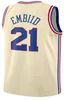 Tryckt Joel Embiid Sixer Basketball Jersey 0 Tyrese Maxey 12 Tobias Harris 3 Allen Iverson 9 Kelly Oubre Jr. Nicolas Batum De'anthony Melton Paul Reed P.J. Tucker Kids Kids