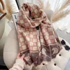 Good Designer Fashion Brands Ladies Scarf Deluxe Autumn Thermal Scarfs High Quality cashmere thick scarves big size 180 * 65cm