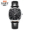Watchbr-Fashion Top Quartz Hollow Mechanical Watches Men's Genuine Waterproof Watch Men (Silver bracelet black face 304L)