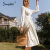 Long Puff Sleeve Flower Printed women Dress With Belt Elegant High Waist Spring Vestidos Female Floral Maxi Dresses 210706