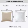 Linen Farmhouse Pillow Case for Home Bed Throw Pillows Covers Decorative Couch Cushions Wedding Sofa Party Gifts No Pillow Inser3716815