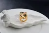 Ensolarado grande 2021 design de alta qualidade jóias de cobre mulheres nupciais para festa de anel de coquetel na moda