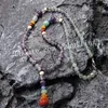 7 chakra choker ketting balanceren sieraden gemengde stenen yoga meditatie angst therapie energie quartz kristal healing natuurlijke edelsteen hand geknoopte gebed kralen