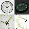 Duży zegar ścienny Luminous Home Decoration Zegar Wspornik Nowoczesny Design Montowany Zegar Mute Wzór Wiszący Zegarek Rzemiosło 210930