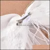 Jewelry Hair Clips & Barrettes Exquisite Hairpins For Women Bridal Wedding Veils With Large Bow Knot Lightweight Sweet Aessories Forseven Dr