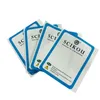 Etichetta adesiva adesiva per imballaggio alimentare in carta patinata stampata personalizzata con etichette in vinile resistenti all'olio e impermeabili