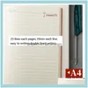 Not defterleri Business IndustrialNotepads A4A5 Yumuşak Kalın Defter Temalı Diary Dergi Planlayıcı Gündemi Deri ER OFFI3166482