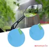 1 Pair Round Ultrathin Rainproof Film Nano Coating For Car Rear-View Mirror Waterproof Anti-Fog Anti-Glare Anti-Flash Mirrors Protective Films