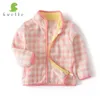 SVELTE Girls Polar Fleece Full-Zip Jackets for Fall Winter with Prined Pattern Coats Spring Clothes 211204