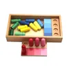 Baby Montessori Resemblance Sorting Task Wooden Sensory Toys for Children Early Learning Color Corresponds Blocks Toy 2292P