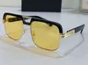 Óculos de sol quadrados Legends 993 Black Gold Grey Gradiente Sonnenbrille Gafa de Sol Moda Moda Os óculos de sol UV400 Eyewear com C216E