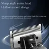 Barber Shop Toute la cordon de cordon de cheveux métalliques Cordon sans fil Machine de découpe électrique rechargeable Couper 220216