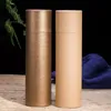 2 kleuren grote parfumpapier buizen verpakking joss stick handige dragende kraftpapieren wierook buis geven doos