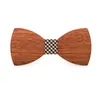 Newhandmade мужские галстуки мужские DIY резьба деревянные луки узла урок регулировки моды свадебный подарок 9 цветов EWA6475