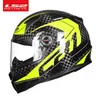 LS2 FF396 Full Face Motorcycle Helm 12k Carbon Fiber Geperforceerde Shell Motor Moto Racing Street Motorhelmen