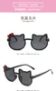 New Kids Sunglass cor arco brilhante óculos de sol meninos e meninas moda dois ouvidos selfie glassXgm0