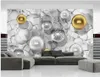 Kryształowe tapety mody tła ściana 3D murale tapety do salonu