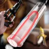 NXY Sex Pump Speelgoed Penis Vacuümpomp voor Mannen Cock Vergroting Extender Machine Male Enhancement Tools Masturbator Speelgoed Vertraagde Ejaculatie Trainer 1206