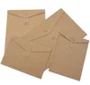2021 novo A4 320 * 230mm 55g kraft papel envelope bag organizador de arquivo organizador