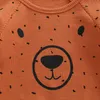 Neonati maschietti 2 pezzi Set di vestiti in cotone casual autunno, T-shirt a maniche lunghe con orso simpatico cartone animato per bambini + pantaloni lunghi a righe G1023