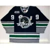 Custom 009 Youth women Vintage #9 TYLER SEGUIN PLYMOUTH WHALERS Vintage Hockey Jersey Size S-5XL