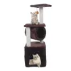 Czarny piątek 36 "Cats Tree Bed Furniture Tower Tower Post Co Qyltca Bdenet 2203 v2