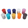 smoke accessory 19 Dram Empty Squeeze Pop Top Bottle Dry Herb Stash Jar Pill Box Case with cigareete paper 60 pcs Smoking Tobacco bong