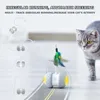 BENTOPAL- -Smart Interactive Feather Stick Cat Toys Gatto elettronico automatico Intelligentemente USB LED Light Pet Toys Cat Funny Toys 210929