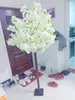 Casa Jardim Decor Artificial Flor Pêssego Flor Árvore Simulação Branco Cereja Planta Falsa Para O Casamento T Estação Tiro Adereços