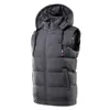 Men Electric Heated Heating Hooded Vest Cloth Jacket USB Thermal Warm Warmer Pad Clothing Clothes Outdoor T-Shirts