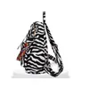 PU Skórzana Krowa Zebra Drukuje Damska Plecak Na Zewnątrz Travel Leisure Torba Na Ramię Z Gitarowym Pasek Crossbody