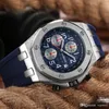 Luxurious Brand Sports Multi Functional Quartz Orologio da uomo Militare Settimana del calendario Tempi orologi impermeabili Unico design classico da polso da polso