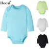 Vêtements pour bébés, body à manches longues, combinaison pour filles pures, 100 coton, vêtements doux pour prématurés, chemises pour nouveau-nés 024M 2104132210032