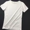 S-5XL T shirt Women High Quality 8 Color Plain Shirt Cotton Elastic Basic -shirts Female Casual ops Short Sleeve ee 210507