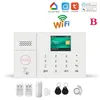 Sistema di allarme Wifi GSM per la casa Kit antifurto di sicurezza per tastiera con password wireless 2G 4G Smart Life Tuya app Il controllo funziona con Alexa