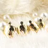 Edelsteen kameleon spiegel nagel glitter poeder diy chrome pigment teennagel tips 504pcs / doos