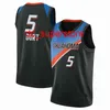 100% Stitched Luguentz Dort #5 2020-21 Basketball Jersey Custom Mens Women Youth XS-6XL Basketball Jerseys