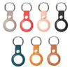 Mode Smart Keychain PU Läder Armband Skyddande fall Air Tags Anti-Fall Anti-Scratch Accessories Protector Cover Shell Sleeve för