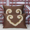 Custom Patchwork Love Heart Cotton Linen Cover Cushion Pillow Case Home Decorative Living Room Sofa Zipper Lumbar Pillowcase