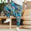 Casual Men Loose Harem Pants Hippie Aladdin Bohemian Boho Baggy Gypsy Trousers Male New Pants Cross-pants 2019 X0615