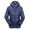 QNPQYX Nouveau Femmes Ultra Léger Doudoune À Capuche Manteau D'hiver Coupe Slim Solide Fermeture Éclair Pardessus Automne Hiver Femmes Parka Veste Outwear