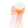 Bow Details Chair Covers 2021 Romantic Chic Wedding Supplies Elegant Glamorous Fashion 31 colors 18*275CM Chairs Sashes