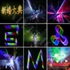 15W RGB full color Animation laser lighting Newest Sound active perfect effection with SD card reader3934678