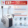 High Technology Cryolipolysis Fat Freezing Machine Body Slimming Cavitation RF Equipment Weight Reduction Lipo Laser 2 Cryo Heads Can Work At The Same Time