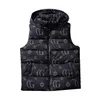 New Autumn Winter luxury brand designer cotton vest men's trendy high-quality warm jacket fashion hooded sweater vests Men Outerwear