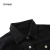 Unreal Automne Streetwear Femmes Jeans Vestes Manteaux Noir Casual Outwear Déchiré Recadrée Denim Veste 210415