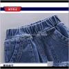 Abbigliamento Bambino, Maternità Drop Delivery 2021 Inverno Caldo Jeans per bambini Plus Veet Bambini Denim Neonati maschi Pantaloni in pile spessi 201209 2Qdgl