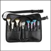 Ferramentas Ferramentas de embalagem Home Gardentool Bag Makeup Artist Cinto Cinta Cosmética Escova 24 Bolsos Grande Capacidade Cintura Y79Y Drop Entrega 2021 2