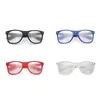 Sonnenbrille Bar Einfache Männer Prom Mode Retro Brille Herz Effekt Gläser Brillen Zubehör Nacht PC Frauen