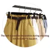 Midi knä längd sommar kjol kvinnor med bälte vår casual bomull solid hög midja solskola kjol kvinna 210527